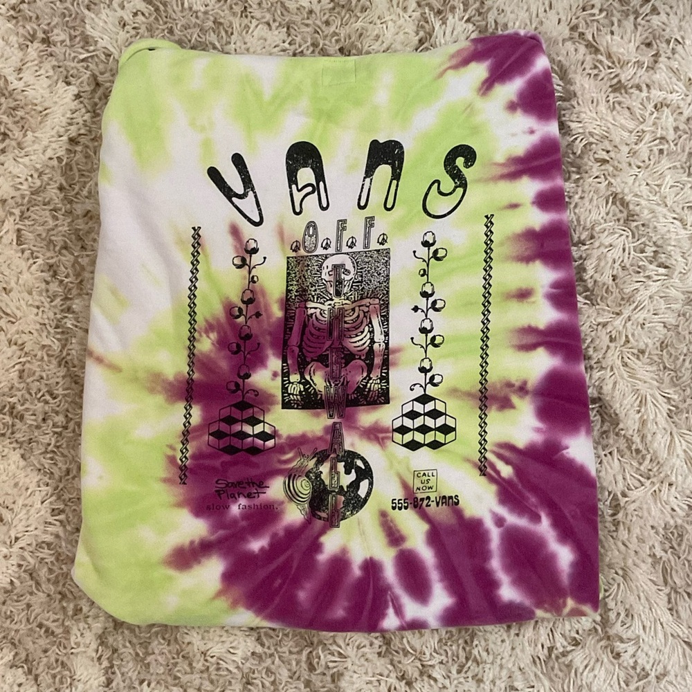VANS Tie dye hooded sweatshirt